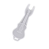 interjunzhan Fashion Guitar Pin Puller Acoustic String Nail Peg Musical Tool Bag Car Keychain (1Pcs) Grey