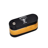 LLAKED Cool Style Portable Pipe Double Layer Rotatable Pipe Art Collection Gift