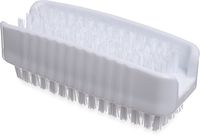 Carlisle 3623900 Sparta Hand & Nail Brush, White Plastic Block, White Polypropylene Bristles (Case of 24)