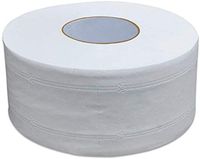 Jumbo Toilet Rolls 4 Ply Paper Tissues Embossed Economical White Thicken Large-Volume Hand Toilet Towels Roll Tissues Napkin (21X9CM)
