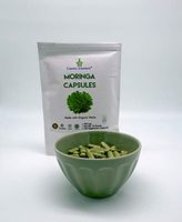 Moringa Capsules Powder 100% Pure & Unrefined 120 Vegetable Capsules / Introductory Price ! New Launch ! Limited Time ! (120 Capsules)