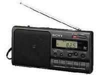 Sony ICF-M350V - Radio tuner - black