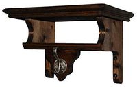 CPAP"Charlie" Shelf Double Dark Walnut Victorian