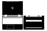 Special Laptop Silver Brushed Vinyl Skin Stickers Cover Guard for New HP ENVY x360 15 bp051nr bp005na bp004na bp003tx bp001tx bp005tx 15.6"