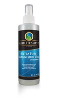 Athlete's Best Ultra Pure Magnesium Oil Spray with OptiMSM 8oz Bottle Genuine Zechstein Magnesium Highest Purity