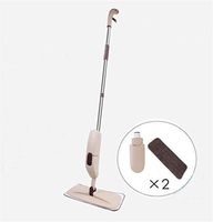 Spray Floor Mop with 2PCSDetachable Water Tank 2PCS Microfiber Pad (Machine Washable) Extendable Neck & Suitable for Wooden, Marble & Tiles Floors, Hardwood, Laminate, Wet and Dry Vinyl Floor Cleaning