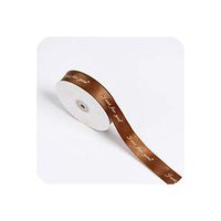 25Mm 5M Just For You Printed Polyester Ribbon For Wedding Christmas Party Decorations Diy Bow Craft Ribbons Card Gifts Wrapping,5,20Mm