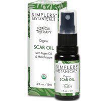 Simplers Botanicals - Topical Therapy Organic Scar Oil - 15 ml. by Simplers Botanicals