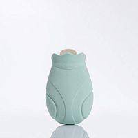 XIANGEN Hot Water Bottle Silicone Water Injection Hot Water Bag Cute Warm Hand Skin Warm and Relieve Pain Hot Water Bag 159.45.5Cm