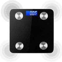 NILINLEI Bluetooth Smart Scale-Index with Connected Features Measures Weight, Body Fat, Muscle Mass, Body Age Etc, Large Platform for More Foot Room, Instant Weight Reading with High Precision
