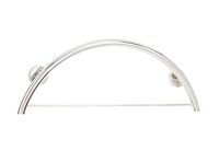 Seachrome Bathroom Grab Bar, Towel Bar, 30 inch Stainless Steel Half Moon Bay, 1 1/4-Inch Diameter, Handicap Grab Bar, Safety Rail, Satin Stainless