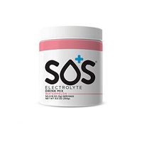 SOS Hydration Electrolyte Replacement Powder Drink Mix, Doctor Formulated for Sport, Travel, Illness and Hangover, Keto, Fast-Dissolving, Supplement Jar- Watermelon (50 Servings)