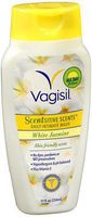 Vagisil Scentsitive Scents Daily Intimate Wash White Jasmine - 12 oz, Pack of 5