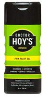 DOCTOR HOY'S Natural Pain Relief Gel - Water based timed Released Menthol for Long Lasting Pain and Inflammation Relief - 8oz - MADE in USA