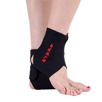 Escolourful 1 Pair Self-Heating Magnetic Therapy Ankle Brace Support Heating Protection Belt