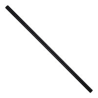 7.75" Black Paper Straws 4800 ct.