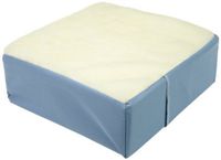Hermell Extra Thick Sheepskin Top Wheelchair Cushion With Removable Cover