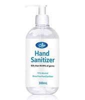 Hand Sanitizer Gel, Washless Hand Soap Gel, Antibacterial & Kill Germs, Pump Bottle, Fragrance Free, 10 Oz / 300 ML (1pack)