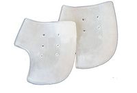 Cracked Heels Relief Protective Silicone Gel Sleeves for Heel Pain or Plantar Fasciitis, Bruised Foot, Softens Sore Dry Heels Relieves Pain of Sore Feet