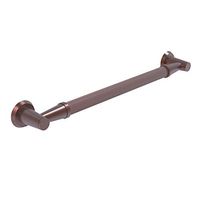 Allied Brass MD-GRR-16-CA 16 Inch Reeded Grab Bar, 16-Inch, Antique Copper