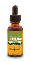 Herb Pharm Certified Organic Rhubarb Liquid Extract for Digestive System Support - 1 Ounce