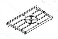 Whirlpool Part Number 8285881CB: Grate, Center (Black)