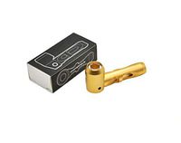 VECTIC Portable Creative Mini Tool with Lid, Ten Stainless Steel Mesh Filters (Gold)