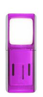 Lightwedge Lighted Pocket Magnifier, Translucent Plum