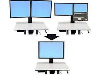 WORKFIT-C CONVERT-TO-SINGLE HD KIT FROM DUAL OR LCD & LAPTOP