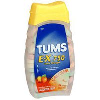 Special pack of 6 TUMS E-X 750 ASSORTED BERRIES 96 Tablets