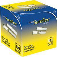 Sanvita Cbgm Llc Nu48738 Nova Sureflex Lancet 33G (100 Count),Sanvita Cbgm Llc - Pack(Age) 100