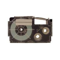 Casio XR-18WE2S Tape Cassettes For Kl Label Makers, 18mm X 26ft, Black On White, 2/pack