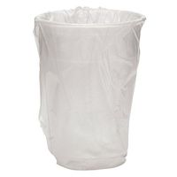 AP0900W 9 oz Translucent Wrapped Non-Logo Plastic Lodging Cup (Case of 1,000)