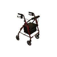 Z600J Junior Rollator with Padded Seat Color: Burgundy