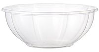 World Centric's 100% Biodegradable, 100% Compostable 24 Ounce Clear PLA Salad Bowl (Case of 600)