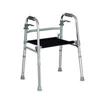 Walking Frame-Drive Aluminum Alloy with Wheels and Seat Medical Walking Mobility Aid for Elderly, Seniors, Handicap, Disabled,Max 180kg