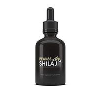 Peak85 Shilajit - Liquid Dropper | 1 Month Supply | Gold-Grade, Lab-Tested, 55% Natural Fulvic Acid -