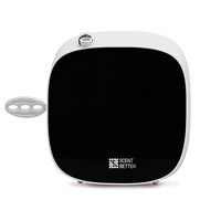 SB-600 BT Scent Diffuser, Essential Oil Diffuser for Aromatherapy Oils, Nebulizing Diffusion System, Bluetooth Technology, App-Controlled, Wall Mountable, Scent Machine for Office, Home - Black