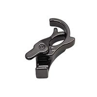 Cigarette Ring Clasp, Metal Cigarette Holder Ring Cigarette Cigarette Smokeproof Finger Cigarette (Black)