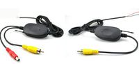 DC 12V 2.4G Wireless AV Transmitter Receiver Cable For Car Rearview Backup Camera Monitor