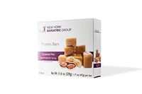 New York Bariatric Group Caramel Nut Protein Bar - Low Calorie - Low Carb - 15g Protein - Gluten Free