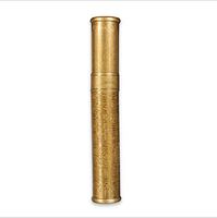 Cigar Tube Full Copper Plating Carved Cigar Tube Holder Airtight Travel Tubes For Cigar- Gold,Silver,Gold