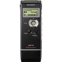 SONY ICD-UX81 with 2 GB Flash Memory - MP3 Stereo Recording and Play Back - PC/MAC Compatible Data Storage (Black)
