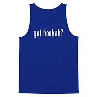 The Town Butler got Hookah? - A Soft & Comfortable Men's Tank Top, Blue, X-Large