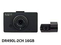 BlackVue DR490L 2CH 16GB Car Black Box/Car DVR Recorder Built-in LCD Screen Full HD, G Sensor, 16GB SD Card Included, Upto 128GB Support