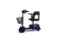 Shoprider - Scootie - Portable Travel Scooter - 4-Wheel - Blue