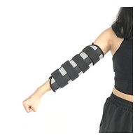 Elbow Immobilizer Stabilizer，Elbow Brace Support Breathable Adjustable Buckle Elbow Joint Support Elbow Compression Sleeve for Joint, Arthritis Pain Relief, Tendonitis, Sports Injury Recovery