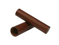 Brizard & Co Lizard Havana Leather Single Cigar Holder