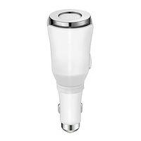 JINGYOYDSF Car Aroma Diffuser Car Mat Diffuser With Dual Power USB Car Charger 5-Color Selection white