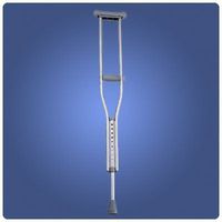 Invacare Quick-Change Crutches Adult. For patients 5' 1 - 5' 8 Height adjusts 43 - 50. Weighs 3lbs 8oz. by Invacare